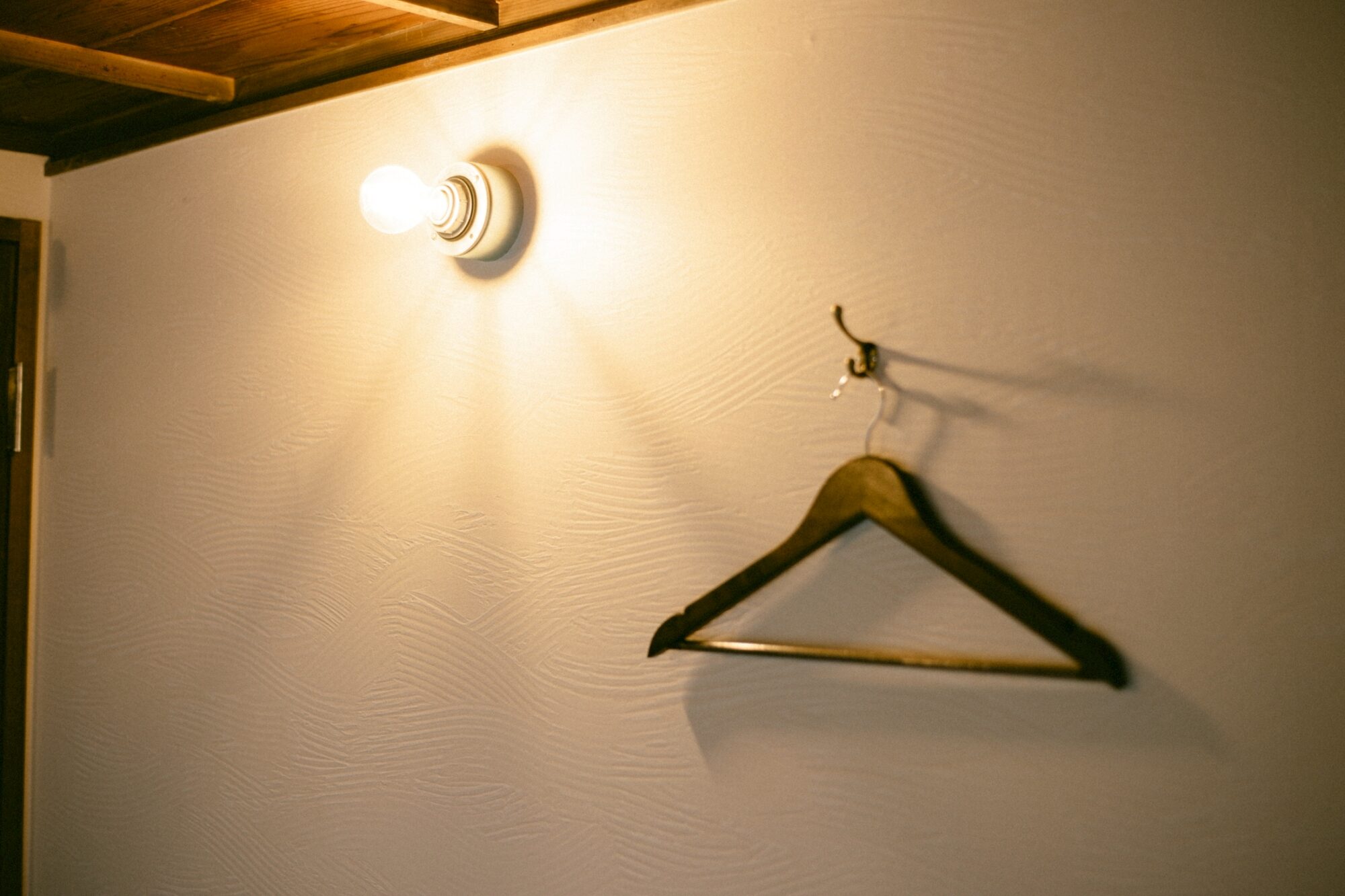 クイーン部屋のハンガー